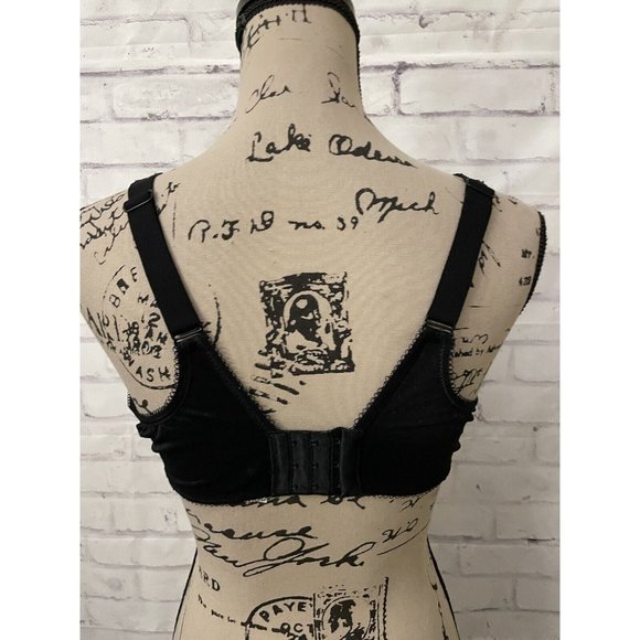 Wacoal 853186 Retro Chic Size 38DD Seamless Lined Underwire Contour‎ Bra Black - Picture 3 of 12